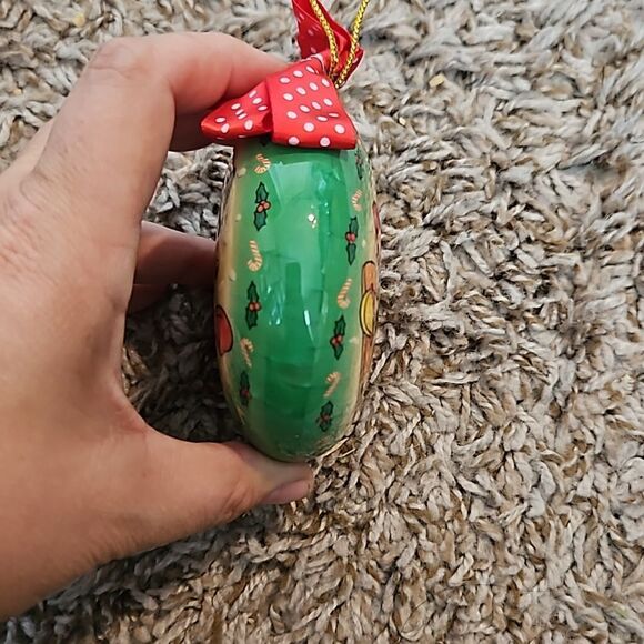 Vintage Mickey Mouse Round Ornament - Picture 3 of 3